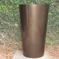 CONE LISO - MARROM CARAJÁS METÁLICO